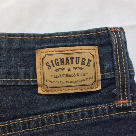 🔴𝗕𝗢𝗚𝗢🔴size 12 medium signature levi womens jeans - Picture 3 of 16